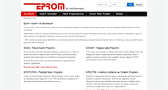 Desktop Screenshot of epromyazilim.com