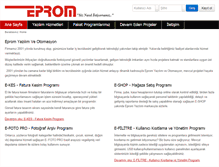 Tablet Screenshot of epromyazilim.com